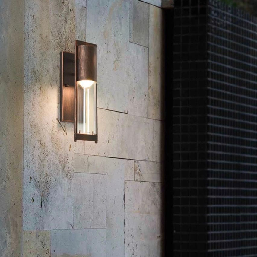 blog picture 6 metal outdoor wall sconce with waterproof certification IP54
