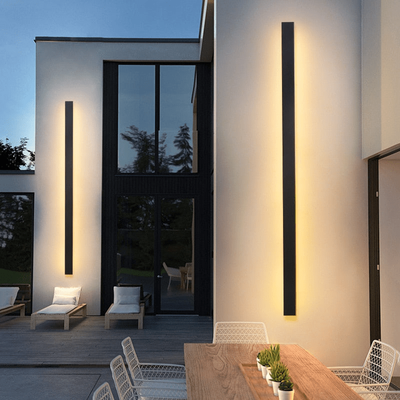 Patio Classic Linear Style Exterior Light IP67 Waterproof LED Wall Mount
