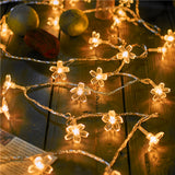 holiday string lights rope lamp for halloween bedroom garden camping